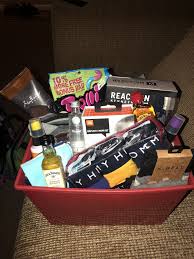 Relationship Creative Birthday Box For Boyfriend Basket I Made For My Husband S Birthday Cute Boyfriend Gifts Birthday Gift Baskets Boyfriend Gifts