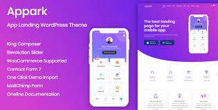 App landing page is a wordpress theme from rara theme. Appark App Landing Page By Quomodotheme Themeforest