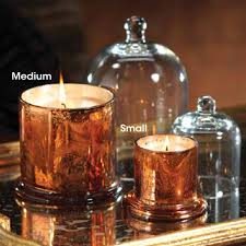 Zodax Mercury Glass Candle Jar With