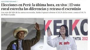 En la elección del 2016, fujimori perdió por apenas un 0,24% de los votos tras haber estado arriba en todos los más temprano, el mandatario interino de perú, francisco sagasti, instó en un mensaje. Xji012 Y9mzwsm