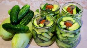 салат из огурцов в томате на зиму обалденный рецепт Proverennyj Babushkin Recept Pikantnyj Ostrenkij Salatik Iz Ogurcov I Eda Na Obed Idei Dlya Blyud Vkusnyashki