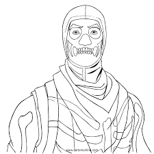 All information about fortnite coloring pages skull trooper. Skull Trooper Fortnite Coloring Pages Easy Novocom Top