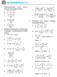Vektor merupakana materi matematika peminatan kelas 10 semester 2. Soal Dan Pembahasan Uji Kompetensi Eksponen Matematika Wajib Sma Kurikulum 2013 Defantri Com
