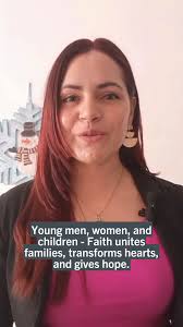 “Young people, men, women, and children. Faith unites families, transforms  hearts, and gives hope.”, In our 20th #MessageOfFaith, Deisy Patricia  Gonzales, Evangelical Lutheran Church of Colombia, ...
