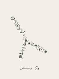 Cancer art, cancer star sign, cancer zodiac art, cancer female print. Pin By Selina On Ink Astrology Tattoo Cancer Sign Tattoos Cancer Tattoos