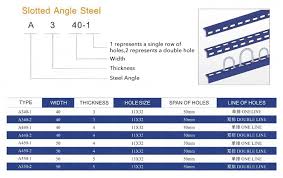 Corrosion Resistance Ms Steel Angle Bar Weight Sizes Chart