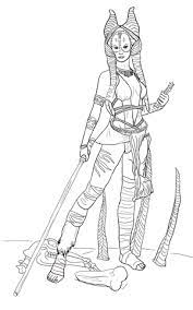 shaak ti coloring page free printable pages coloriage gratuit pour les enfants