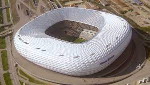 The allianz arena is a famous landmark in munich and the home of the football club fc bayern munich. Allianz Arena Simple English Wikipedia The Free Encyclopedia