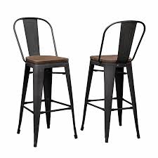 2 day free shipping on thousands of products! Shop Now For The 2pcs Bamboo Wooden Seat Metal Legs Backrest Barstool Restaurant Dining Room Stackable Metal Chair Accuweather Shop