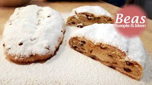 Saftiger Christstollen Mit Marzipan Rezept Um Stollen Selber Zu Backen Youtube