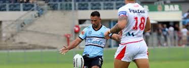 Cronulla sharks — canterbury bulldogs. Nrl 2021 Trials Cronulla Sharks St George Illawarra Dragons Trindall Wins Battle Of The Halves Nrl