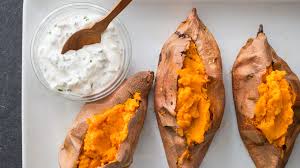 Cut them into halves or you can cut 6. The Best Way To Bake A Sweet Potato