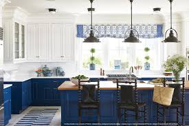 The most elegant white kitchen cabinets in stark white on white with contrasting dark floors are. Blue Kitchen Cabinets Wellborn Cabinet Blog