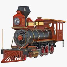 Steam Train Locomotive 3d Model Ad Train Steam Model Locomotive Locomotive Train Model Steam Trains