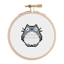 Maybe you would like to learn more about one of these? Mini Totoro Cross Stitch Pattern Nerdfelt