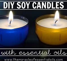 Making your own diy essential oil soy candles is a fun activity plus you can get to customize your scents! Diy Essential Oil Soy Candles The Miracle Of Essential Oils