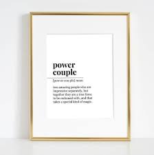 Power Couple Definition Print Amazing Couple Poster Power Etsy Power Couple Quotes Power Couple Couple Quotes