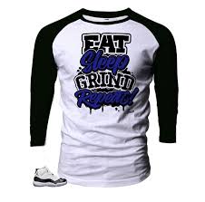 The famous black and white jordan 11 worn by michael jordan in 1995 and 1996 needs no introduction, but this latest edition does feature some details not seen on previous concord retro. Concord Jordan 11 Sneaker Tees To Match Retro 11 Shoes