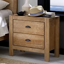 20th century pair of spanish nightstands with drawer and bronze hardware. Grain Wood Furniture Montauk 2 Drawer Solid Wood Nightstand Reviews Wayfair