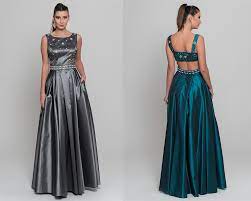 Uzun Tafta Kumas Prenses Abiye Elbise S4356 The Dress Resmi Elbise Moda Stilleri