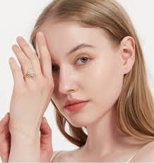 Buy Princess Cut Moissanite Vintage Art Deco Engagement Ring Set, Curved  Moissanite Wedding Band, V Shape Vintage Moissanite Wedding Online in India 