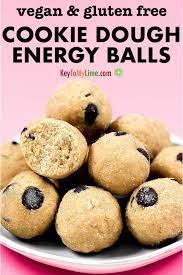 Cookie Dough Energy Balls No Bake Energy Balls Key To My Lime Recipe Gluten Free Cookie Dough Christmas Food Desserts Halloween Food Appetizers