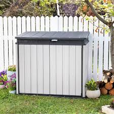 Achetez en quelques clics votre produit coffre de jardin pas cher, neuf ou d'occasion, sur notre site. Coffre De Jardin En Resine Brossee Brossium 1150l Keter