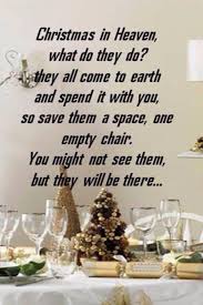 Christmas Lost Loved Ones Save A Seat Quote Faith Christmas In Heaven Christmas Quotes Christmas