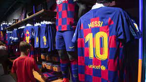 Barcelona'nın yeni iç saha forması, kulüp logosundan ilham alan yenilikçi bir çubuklu tasarımına sahip. Barcelona Set For Wild Shirt Design For 2021 2022 Heavy Com