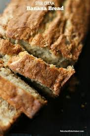 Sour Cream Banana Bread Sour Cream Banana Bread Sour Cream Recipes Banana Bread Recipe Moist
