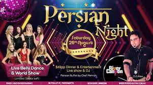 Tired of the typical atlanta club scene join us for an evening of dinner, dancing, live music by ba band @ thirsty's gwinnett Persian Dinner Dance Party Sydney Australia Kodoom