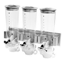 Free Shipping Buy Best Muesli Dispenser Cereal Dispenser Indispensable Dispenser Muesli Container Made Of Plastic Wall M Musli Spender Speisekammer Kuche