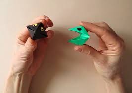 origami instructions a paper puppet for kids