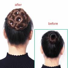The synthetic bun should be washed as infrequently as possible or when you notice that the fibers appears dull. Fake Hair Bun Extensions Clip Ngstores