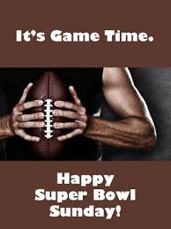 Game Time Happy Super Bowl Sunday Card Birthday Greeting Cards By Davia In 2020 Happy Super Bowl Sunday Super Bowl Sunday Game Time
