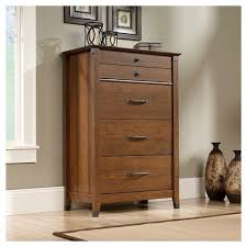 Carson Forge Chest Of Drawers Washington Cherry Sauder Furniture Sauder Bedroom Dresser Organization