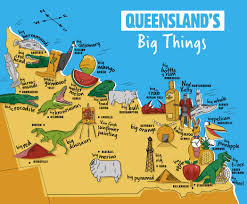 Discover Australia Queensland S Big Things Uniq Travel Australian Road Trip Australia Tourism Trip