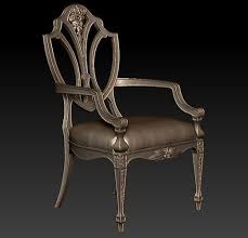 Lori reports that this classic furniture style is named after designer george hepplewhite and has been popular since about 1780. Old Chair 3d Printable Model Cgtrader