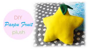 DIY】『Paopu Fruit』Plush Deco Pillow【Kingdom Hearts】| snowbubblemonster -  YouTube