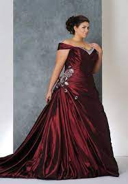 Gorgeous Wine Red Colored Plus Size Wedding Dress For Curvy Bride Red Wedding Dresses Red Bridesmaid Dresses Plus Size Wedding Gowns