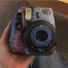 galaxy painted instax mini 8 instant camera 60mm lens never used will be deliv instax camera ideas of i instax camera polaroid camera instax instax mini 8