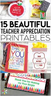 Just in case it is for you too, i'm sharing a really simple, free printable! Teacher Appreciation Printables Fun Free Tags For Teacher Gifts