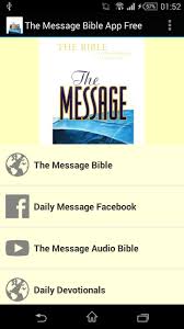 The message bible is tecarta's bible app and includes a local version of the message bible. The Message Bible App Free For Android Apk Download