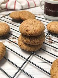 Almond flour chocolate chip cookies with simple ingredients no chill dough, then baked until soft inside and a bit crispy outside. Vegan Almond Flour Cookies This Healthy Kitchen