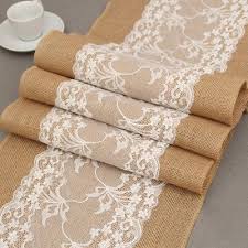Le Prise Epworth Floral Table Runner Wayfair In 2020 Burlap Wedding Table Table Runners Wedding Burlap Table Runners Wedding