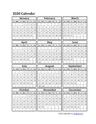 Posted on december 26, 2020january 6, 202125 comments. 2020 Calendar Yearly Monthly Free Printable Template Excel Pdf Image Arahr