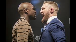 Boxing champ floyd mayweather vs. Floyd Mayweather Vs Conor Mcgregor World Tour First Staredown London Youtube