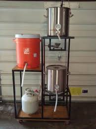 Electric Home Brewing Setup Diagram Home Brewing Beer Home Brewing Equipment Brew Stand