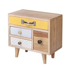 Buy yaheetech wooden bathroom floor cabinet, side storage organizer cabinet with 4 drawers and 1 cupboard, freestanding entryway storage unit console table, bathroom furniture home decor, white: Pin On Drawer Organizers