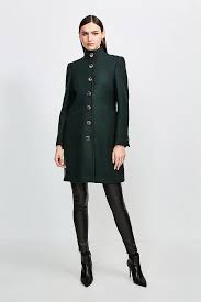 Get the best deals on funnel neck coat and save up to 70% off at poshmark now! Multistitch Wool Blend Funnel Neck Coat Karen Millen